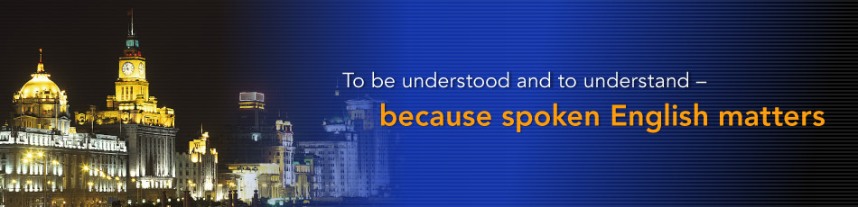 To be understood and to understand - because spoken English matters